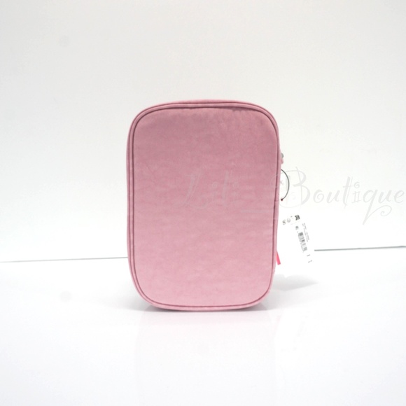Kipling 100 Pens Case Pencil Accessory Box Polyamide AC3657 Flouncy Pink NWT $54 - Picture 2 of 9